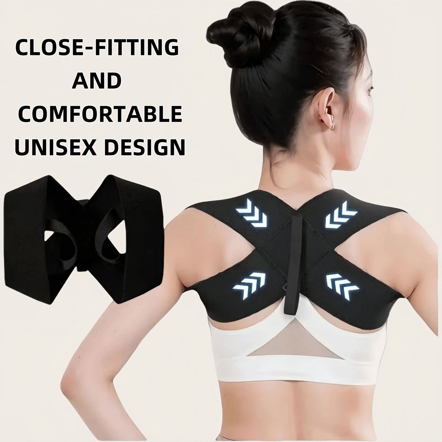 🦴📏 Back Posture Corrector Belt – Unisex, adjustable. 💪✨ Instantly aligns spine, relieves shoulder & neck pain. Perfect for office, driving & daily wear. Limited Time Offer