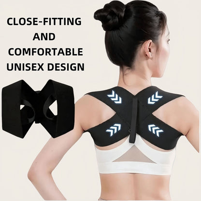 🦴📏 Back Posture Corrector Belt – Unisex, adjustable. 💪✨ Instantly aligns spine, relieves shoulder & neck pain. Perfect for office, driving & daily wear. Limited Time Offer