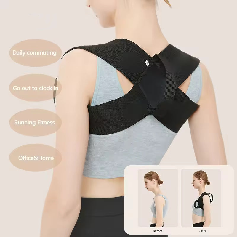🦴📏 Back Posture Corrector Belt – Unisex, adjustable. 💪✨ Instantly aligns spine, relieves shoulder & neck pain. Perfect for office, driving & daily wear. Limited Time Offer