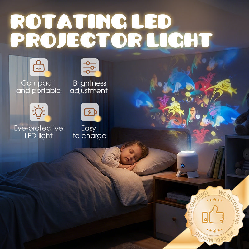 📢📢 50% OFF!! ⏰ Dynamic Rotating LED Spotlight