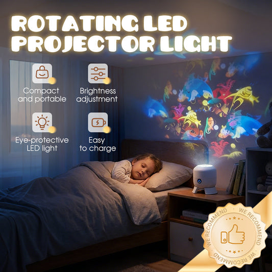 📢📢 50% OFF!! ⏰ Dynamic Rotating LED Spotlight