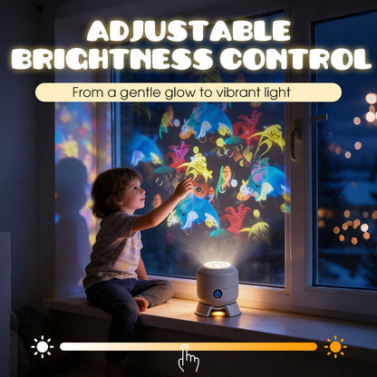 📢📢 50% OFF!! ⏰ Dynamic Rotating LED Spotlight