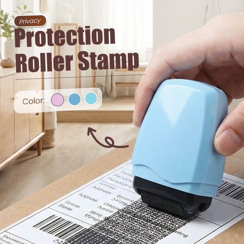 ⏳ Final Hours Flash Sale!! 🛡️✉️ Privacy Roller Stamp – Hide personal info instantly.No shredding needed.Neutral Roller Privacy Seal🔏✨