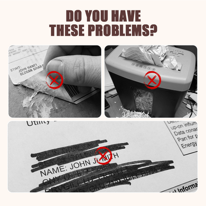 ⏳ Final Hours Flash Sale!! 🛡️✉️ Privacy Roller Stamp – Hide personal info instantly.No shredding needed.Neutral Roller Privacy Seal🔏✨