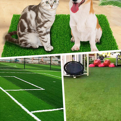 ⏳Limited-time 50% off⏰Artificial Grass Turf with Drainage Holes⚽🌿