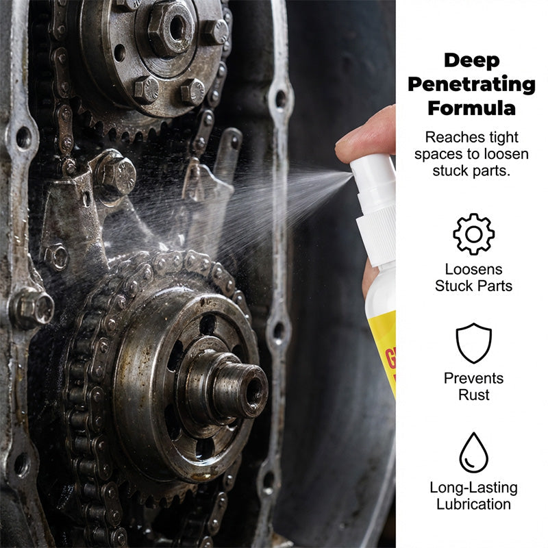 🔥Multi-functional Rust Removal and Lubricating Spray