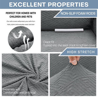 📢📢50%OFF!! ⏰Stretch Sofa Cover – Instantly Refresh & Protect Your Couch