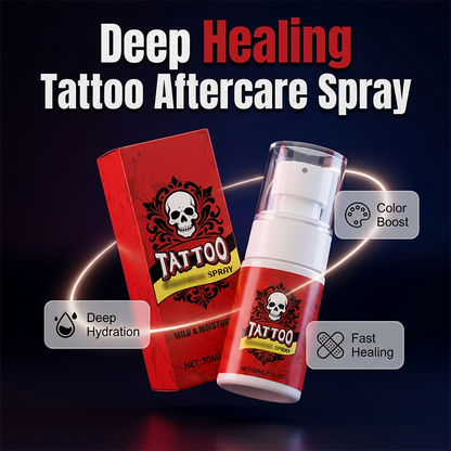 ⏳LIMITED-TIME 50% OFF!🔥Tattoo Aftercare Moisturizing Spra – ultra-fine mist, hydrates, revives ink vibrancy