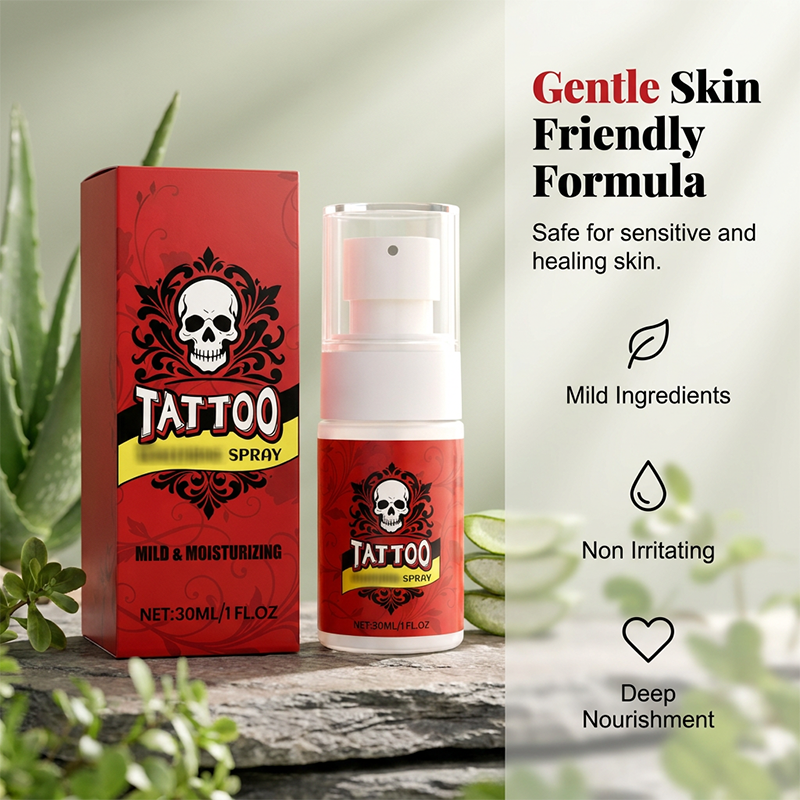 ⏳LIMITED-TIME 50% OFF!🔥Tattoo Aftercare Moisturizing Spra – ultra-fine mist, hydrates, revives ink vibrancy