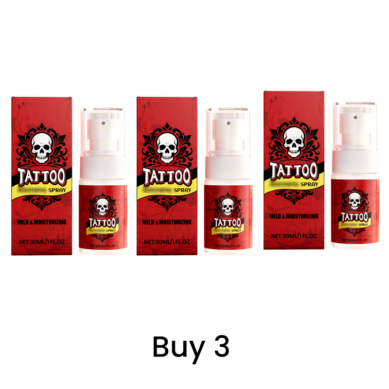 ⏳LIMITED-TIME 50% OFF!🔥Tattoo Aftercare Moisturizing Spra – ultra-fine mist, hydrates, revives ink vibrancy