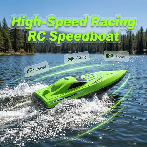 🎮 🚢 HALF PRICE! 2.4G High-Speed RC Racing Boat with Dual Motors 🌊 ⚡ – 50% OFF (Today's Deal)