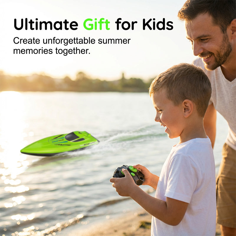 🎮 🚢 HALF PRICE! 2.4G High-Speed RC Racing Boat with Dual Motors 🌊 ⚡ – 50% OFF (Today's Deal)