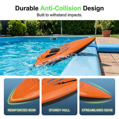 🎮 🚢 HALF PRICE! 2.4G High-Speed RC Racing Boat with Dual Motors 🌊 ⚡ – 50% OFF (Today's Deal)