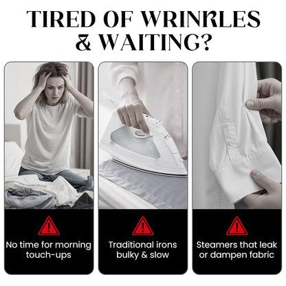 👚 LIMITED-TIME 50% OFF! ✨Foldable Handheld Steamer with 180° Rotating Handle💥