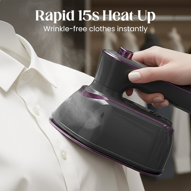 👚 LIMITED-TIME 50% OFF! ✨Foldable Handheld Steamer with 180° Rotating Handle💥