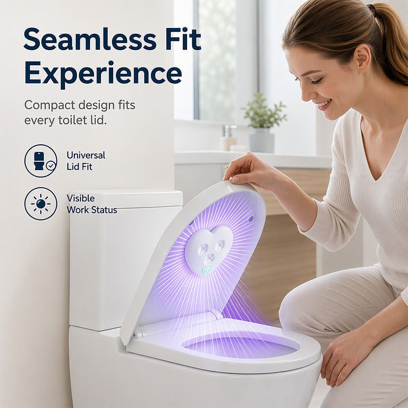 Smart UV-C Toilet Sanitizing Light