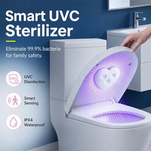 Smart UV-C Toilet Sanitizing Light