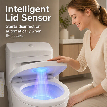 Smart UV-C Toilet Sanitizing Light