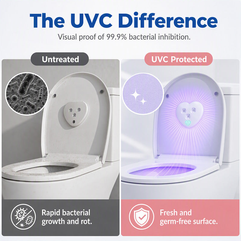 Smart UV-C Toilet Sanitizing Light
