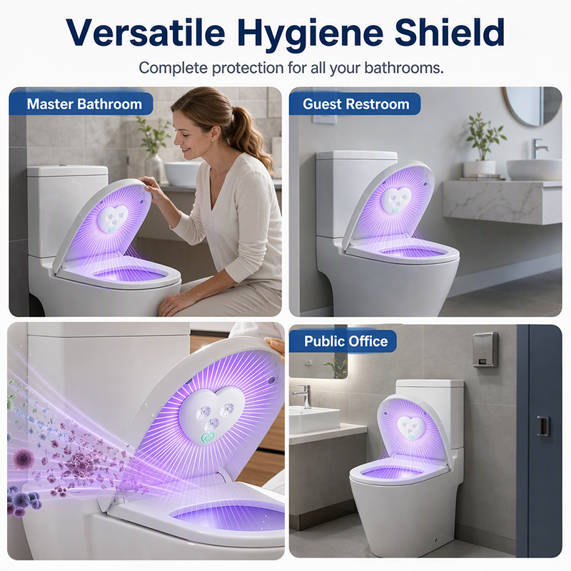 Smart UV-C Toilet Sanitizing Light
