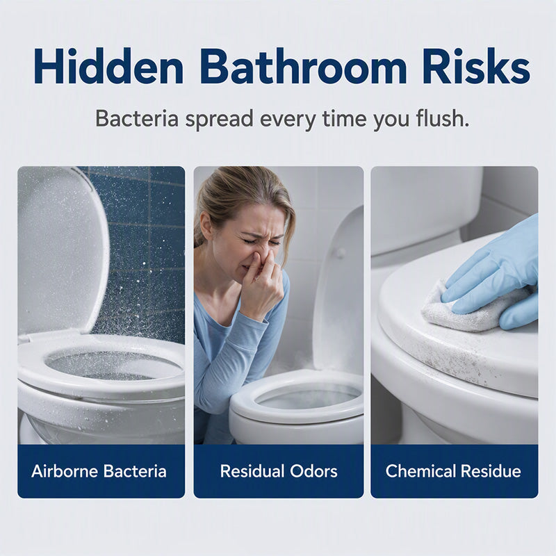 Smart UV-C Toilet Sanitizing Light