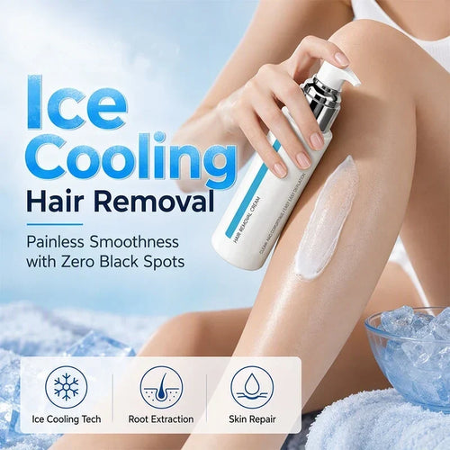 🎉50% Off! ✨Ice-Cooling Hair Removal Cream for Sensitive Skin