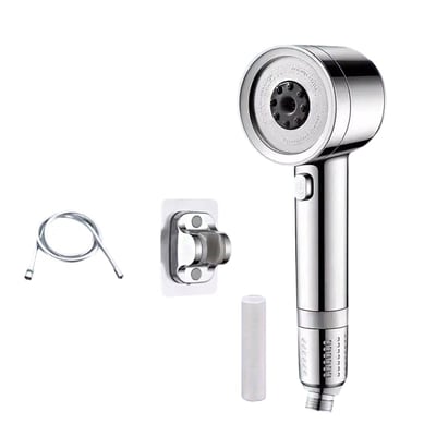 Filtered High-Pressure Shower Head Set