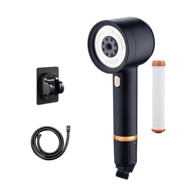 Filtered High-Pressure Shower Head Set