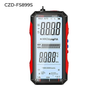 Pro-Precision - Smart Auto-Ranging - True RMS 6000-Count Digital Voltmeter