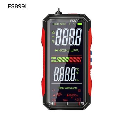 Pro-Precision - Smart Auto-Ranging - True RMS 6000-Count Digital Voltmeter